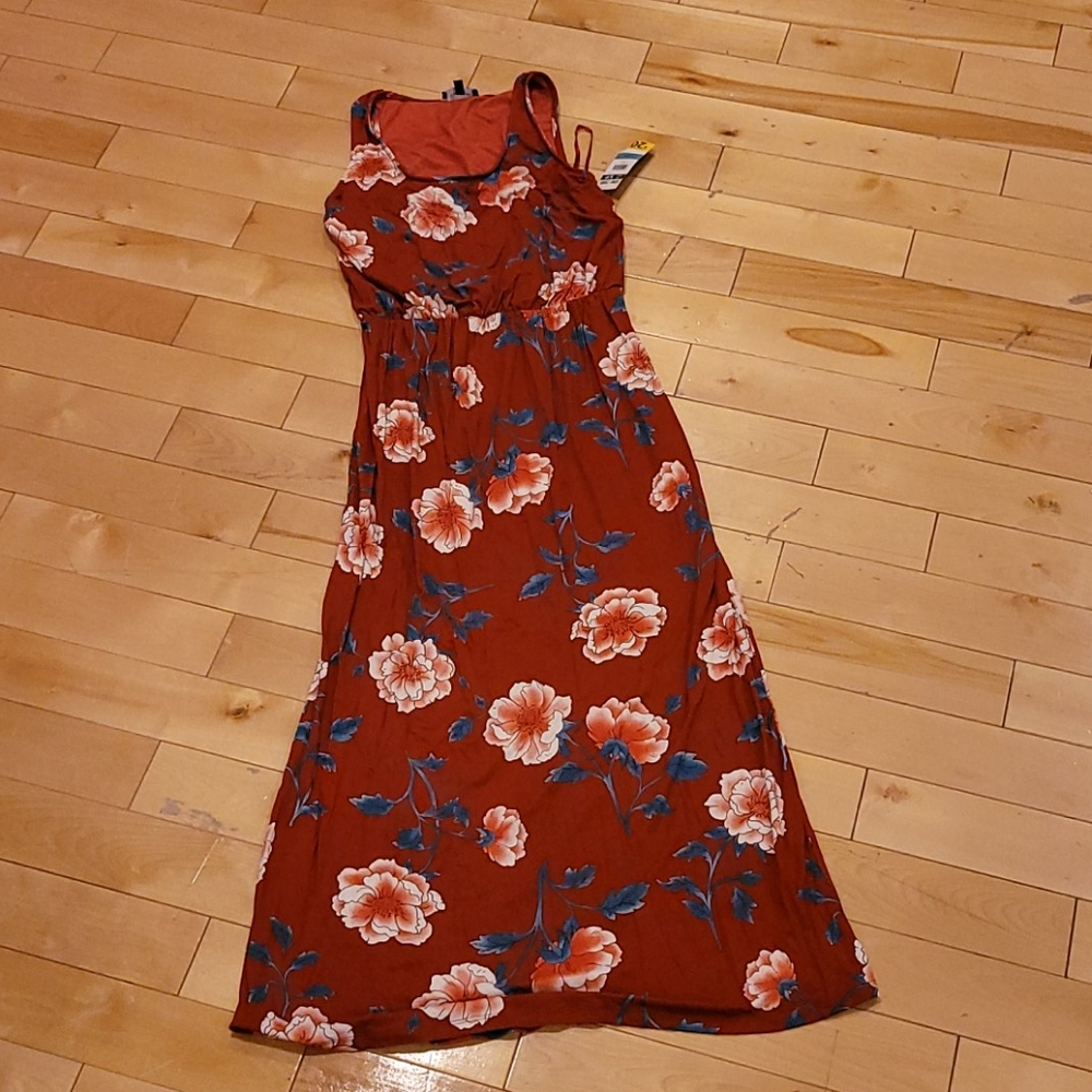 NWT Lily Morgan Floral Maxi Dress
